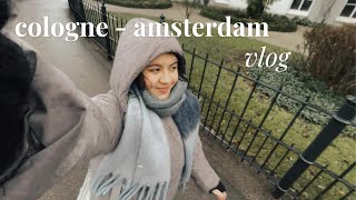 cologne - amsterdam vlog (20-25 dec 2024)