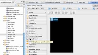 Android Application Development Tutorial 81 SlidingDrawer Example YouTube