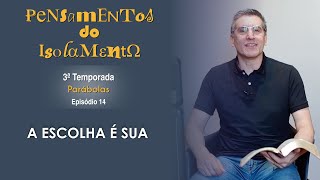 Pensamentos do isolamento - T3 # EP14 - A ESCOLHA É SUA