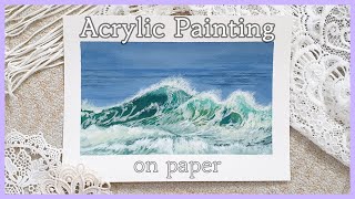 [Sub] How to Paint Waves in Acrylics #39