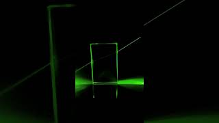 lateral displacement in glass slab