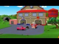 The Car Patrol fire truck and police car 🚓 in Amber's siren is stolen in Car City 🚒 Trucks Cartoons