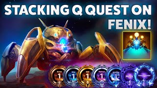 Fenix Salvo - STACKING Q QUEST ON FENIX! - B2GM Season 6(Masters)