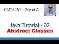 Java Tutorial-02 Abstract Classes and Intro to Interfaces