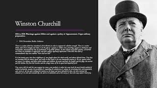 627 Lecture 20 Winston Churchill Wartime Speeches