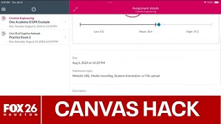 FULL VIDEO: Tech expert discusses Canvas hack with FOX 26