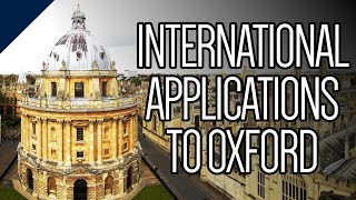 What does Oxford look for in international applicants?