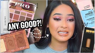 FULL FACE TESTING HOT NEW MAKEUP 2020 : FIRST IMPRESSIONS + WEAR TEST ! Drugstore & Highend ♡