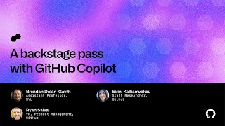 A backstage pass with GitHub Copilot - Universe 2022