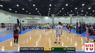 VU 18 Black vs. Academy Volleyball (2025.01.19)