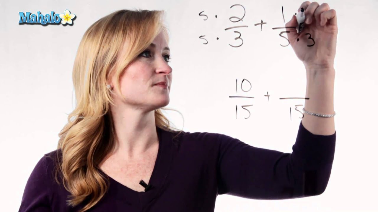 Learn Fractions How To Add Fractions Youtube