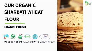 Organic Sharbati Wheat Flour (Chakki Fresh Ata)