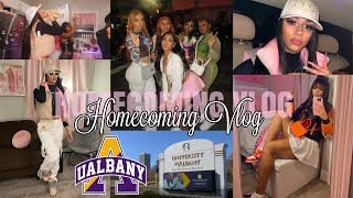 UALBANY Homecoming Vlog 2022 💜💛 | Parties, Concert, Vibes, \u0026 MORE| Mícah Leia