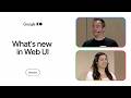 What's new in Web UI