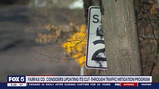 Fairfax County considers updating its cut-through traffic mitigation program | FOX 5 DC