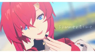 【にじさんじMMD】summertime【アンジュ・カトリーナ】