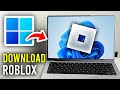 How To Download Roblox In Laptop or PC - Step By Step