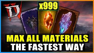 Forgotten Souls, Cube Materials, Gems and more - MAX Farm Everything Fast in Diablo 4 Lord of Hatred
