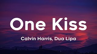 One Kiss - Calvin Harris, Dua Lipa (Lyric video)