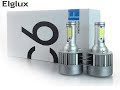 Elglux H15 COB 72W 7600Lm Wireless C6 LED Headlight Fog Lamp Auto