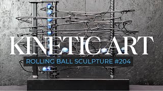 Rolling Ball Sculpture - desktop marble machine cn:204