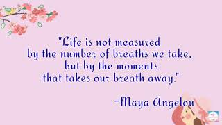 Inspirational Quote | Maya Angelou | Bible Verses and Inspirational Quotes