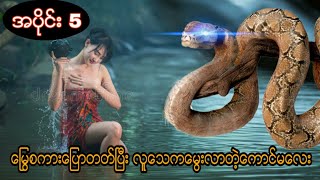 မြွေတွေရဲ့စကားကိုတတ်တဲ့ လူအသေကနေမွေးလာခဲ့တဲ့ကောင်မလေး (အပိုင်း ငါး)