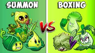 Team 3 BOXING vs ZOMBOID Plant - Who Will Win? - Pvz 2 Team Plant vs Team Plant