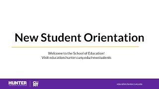 New Graduate Student Orientation - Spring 2026 Admission
