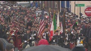 Thousands Attend Funeral For Worcester Fire Lt. Jason Menard
