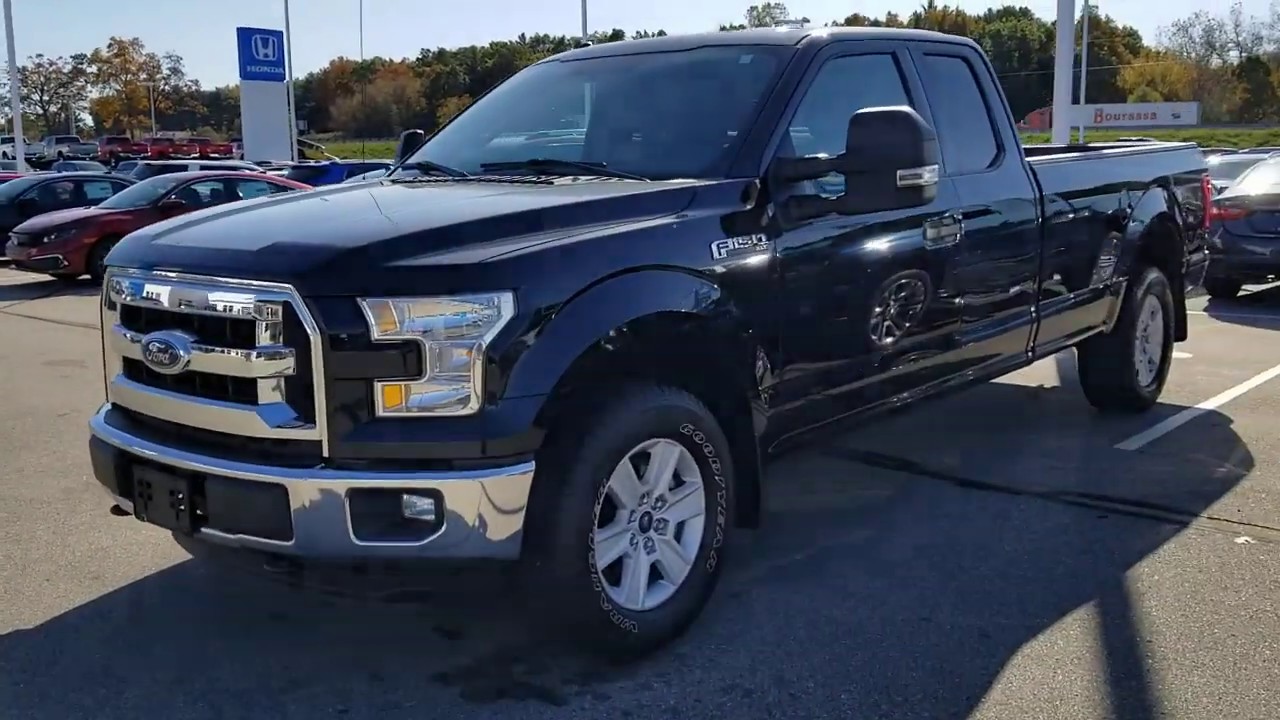 2016 Ford F-150 XLT Super Cab Long Box 5.0L V8 - YouTube