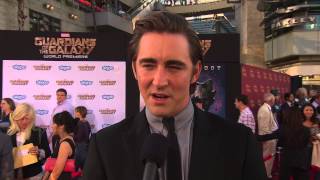Guardians of the Galaxy: Lee Pace "Ronan" Red Carpet Movie Premiere Interview | ScreenSlam