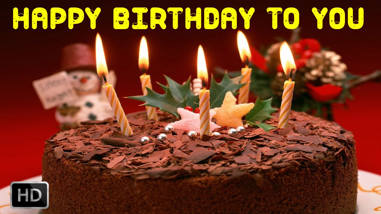 Happy Birthday To You....Birthday Song - YouTube