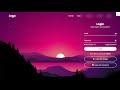How To Make A Website With Login And Register Page | HTML CSS & Javascript