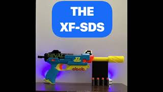 NERF MOD!  The XF-SDS!  Modified Nerf Rival Fate 100+ FPS!  #shorts #nerf #nerfmod #blasters