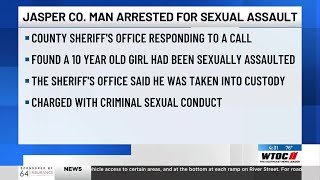 Jasper Co. Sheriff’s Office arrests man in sexual assault investigation