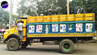 BANGLA TRUCKS 389 | Old Tata 1612 SE open truck of Arham Paribahan | Truck Spotting | Truck Sound