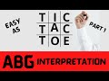 ABG Interpretation using the TIC TAC TOE Method | ARTERIAL BLOOD GAS INTERPRETATION |