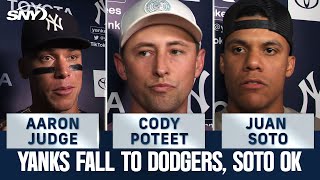 Cody Poteet, Aaron Judge, Aaron Boone on Yanks-LA pitching duel, Juan Soto with
