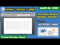 Easy Ways to Make Grid Boxes with Microsoft Word