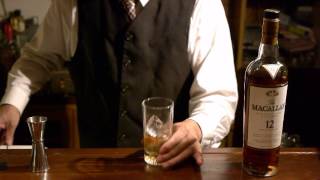 マッカランの味わいを活かした水割り（how to cocktail MACALLAN\u0026WATER）