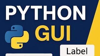 Python GUI Tutorial for Beginners | Learn Label, Entry, Button with Code (Tkinter)