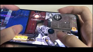 Four finger phone sniper HANDCAM on the *NEW* Red Magic 7 | Call of Duty Mobile