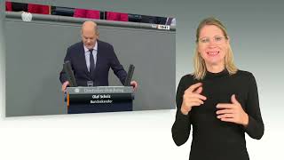 Bundeskanzler Scholz wirbt für wichtige Gesetze in letzter Minute