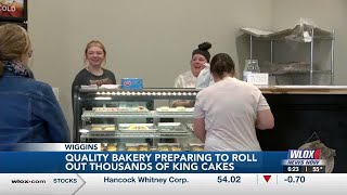 Quality Bakery prepares for roll-out of thousands of king cakes ahead of Mardi Gras season