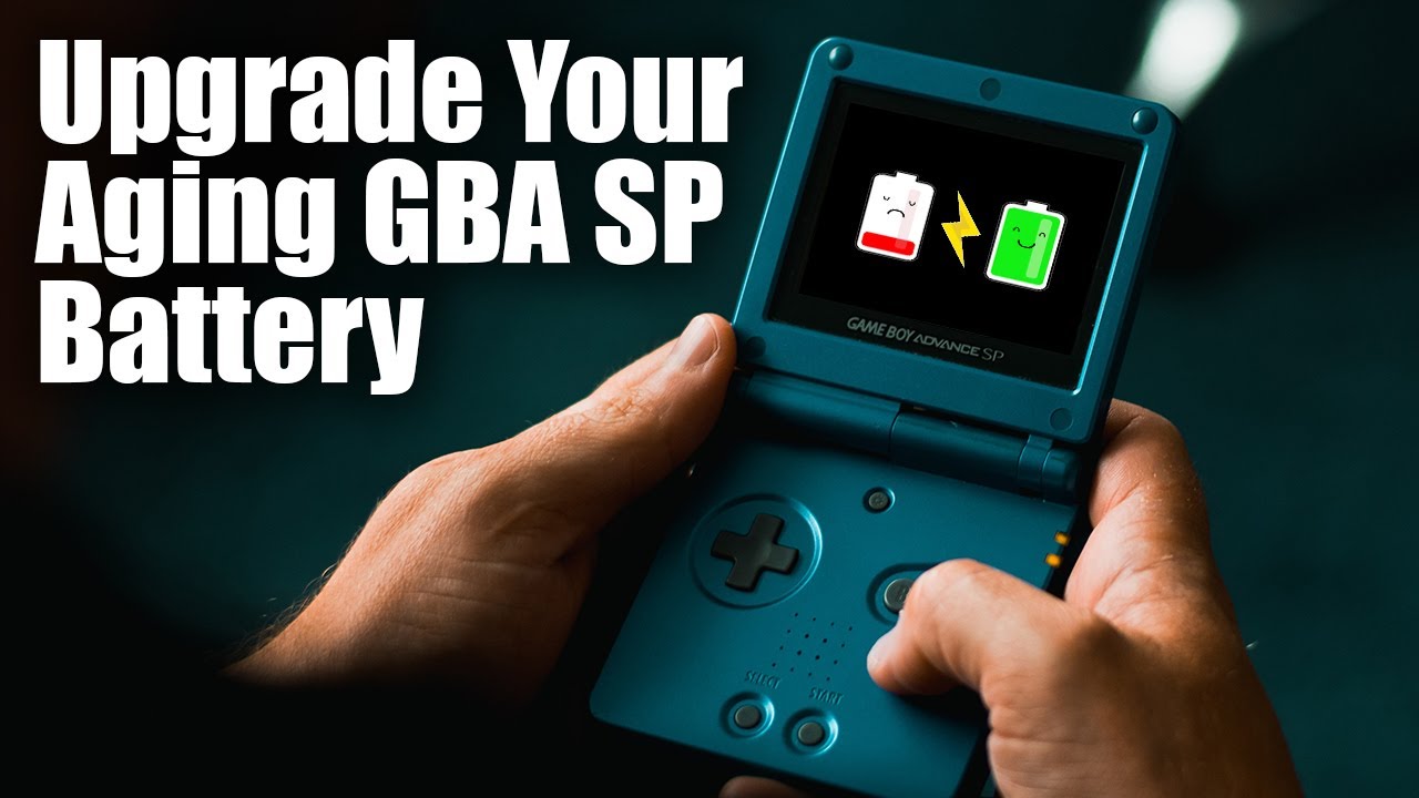 Upgrade Your Game Boy Advance SP Battery With The Megabat 800mAh - YouTube