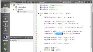 C++ Qt 09 QGridLayout