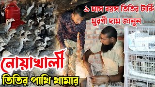 তিতির পাখি খামার নোয়াখালী।তিতির টার্কি মুরগী দাম জানুন। এস এস এগ্রো ফার্ম সিরাজগঞ্জ