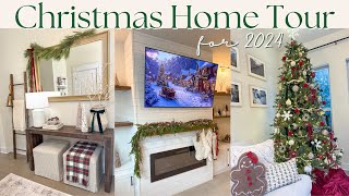 COZY CHRISTMAS HOME TOUR 2024  | Christmas Decor Ideas | Whole House Christmas Decorating