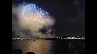 【みたとみらい橋】横浜花火大会2024年8月5日【帷子川】ハプニング